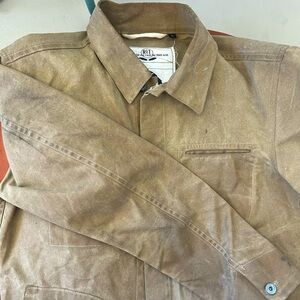Men’s Rogue Territory Waxed Cotton Chore Jacket Size L